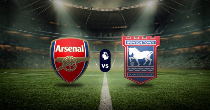 Arsenal vs ipswich