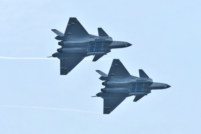 China stealth fighter jets