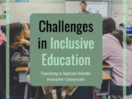 Education challenges inclusive