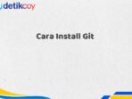 Cara Install Git