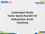 Lowongan Kerja Teller Bank Mandiri Di Kabupaten Aceh Tamiang