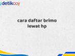 cara daftar brimo lewat hp