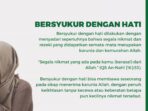 Bagaimana Cara Bersyukur Kepada Allah