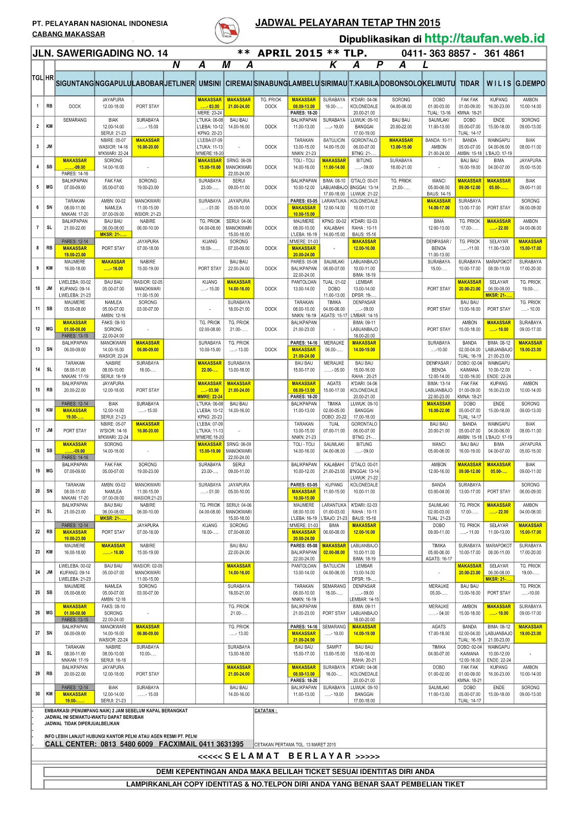 Jadwal Kapal Pelni Terbaru Cek Rute Tiket Sekarang!