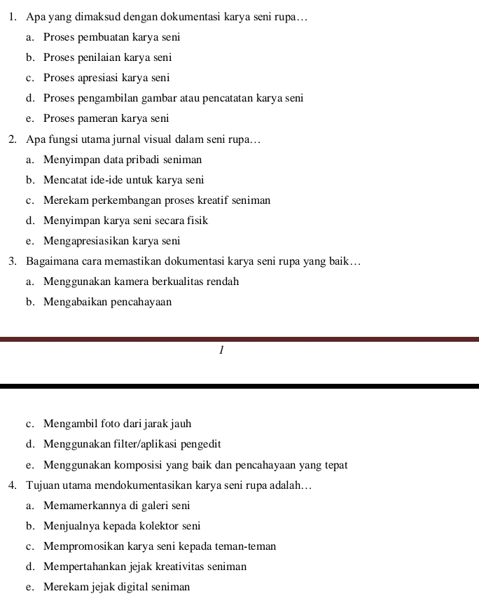 Bagaimana Cara Memastikan Dokumentasi Karya Seni Rupa Yang Baik