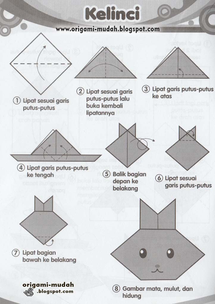 Rahasia Lipat Kertas Origami Mudah Cepat Keren!