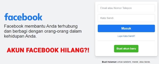 Akun FB Anda Dihack? Begini Cara Mudah Kembalikan!