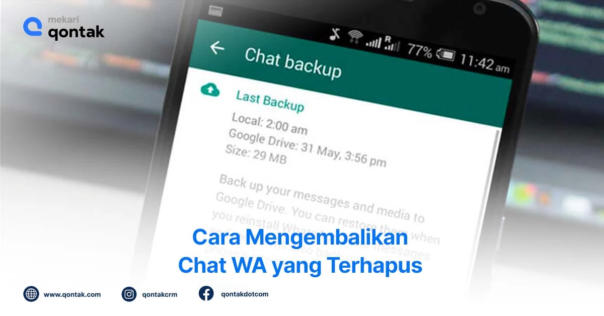 Bagaimana Cara Mengembalikan Chat Wa Yang Terhapus