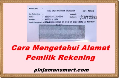 Bagaimana Cara Mengetahui Alamat Pemilik Rekening?