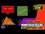 Bagaimana Cara Menghitung Keliling Bangun Datar