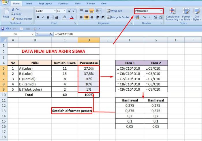 Rahasia Menghitung Persen Cepat Mudah Akurat!