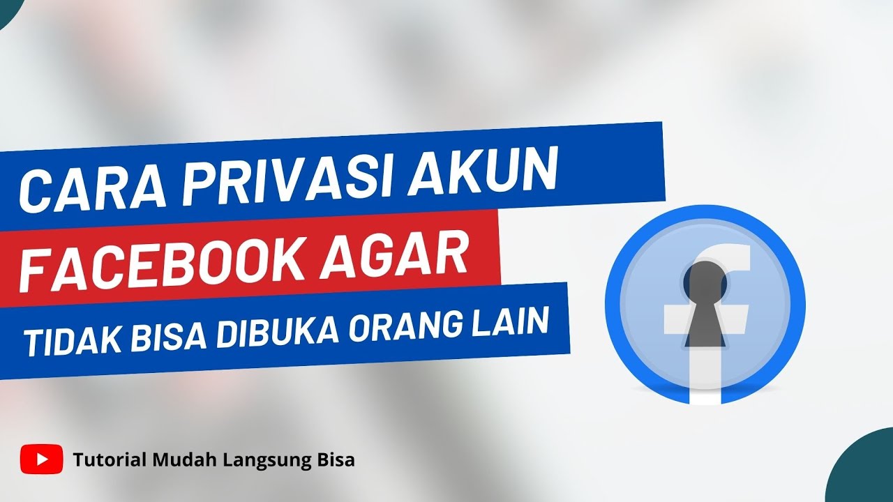 Bagaimana Cara Mengunci Profil Facebook