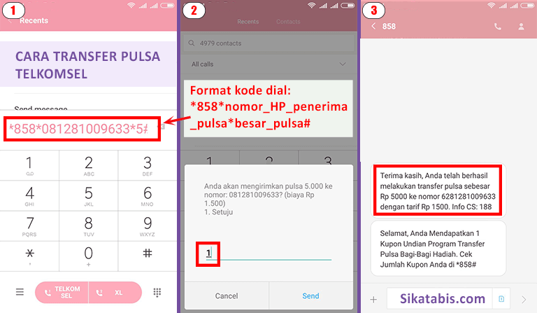 Bagaimana Cara Transfer Pulsa