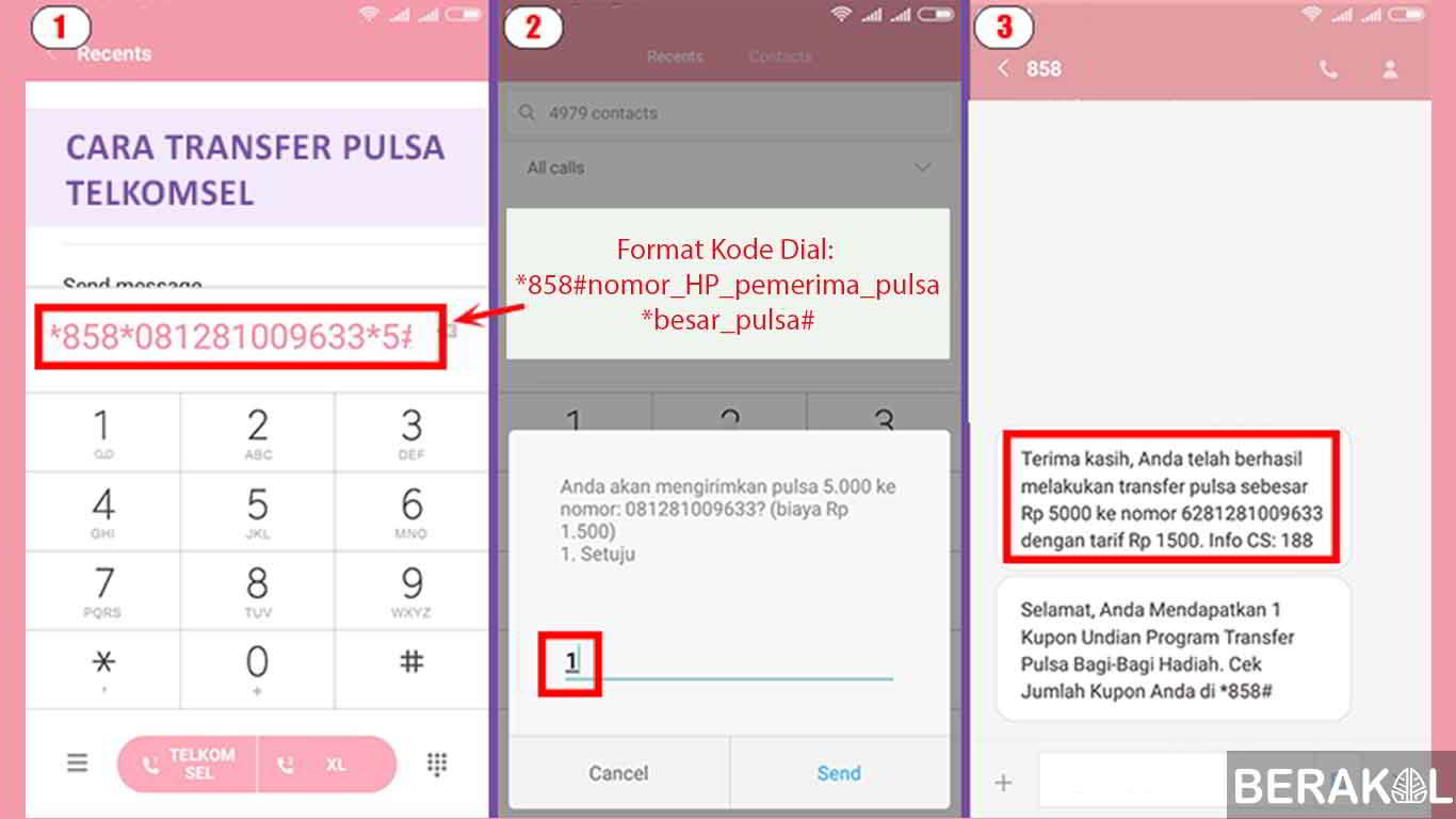 Bagaimana Cara Transfer Pulsa Telkomsel