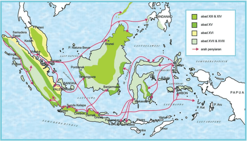 Jelaskan Bagaimana Cara Penyebaran Agama Islam Di Indonesia!